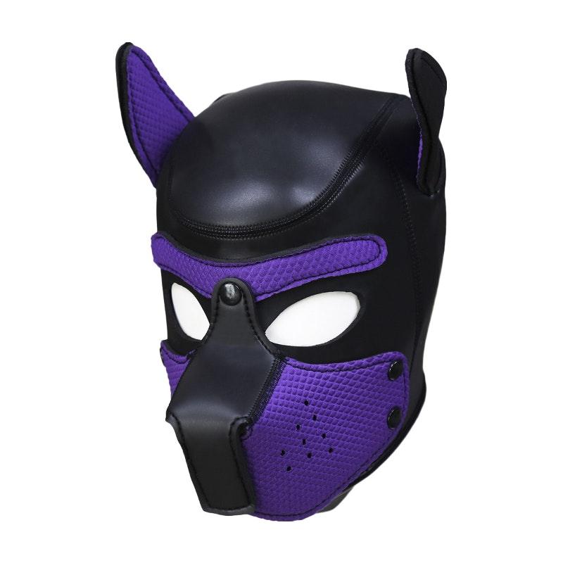 Puppy Play Mask Purple - Naughty by Nature Adult Store