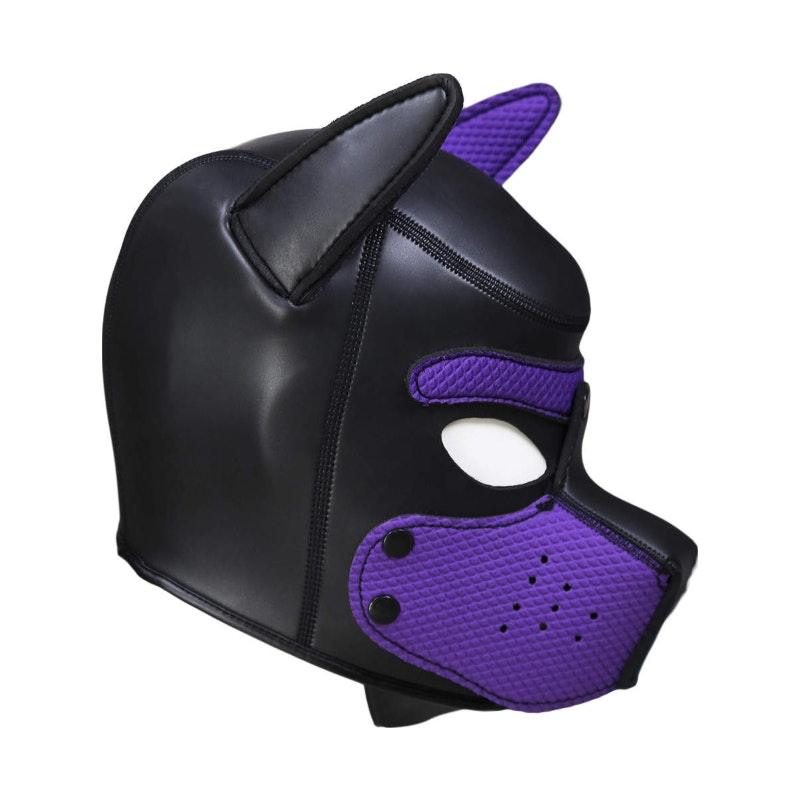 Puppy Play Mask Purple - Naughty by Nature Adult Store