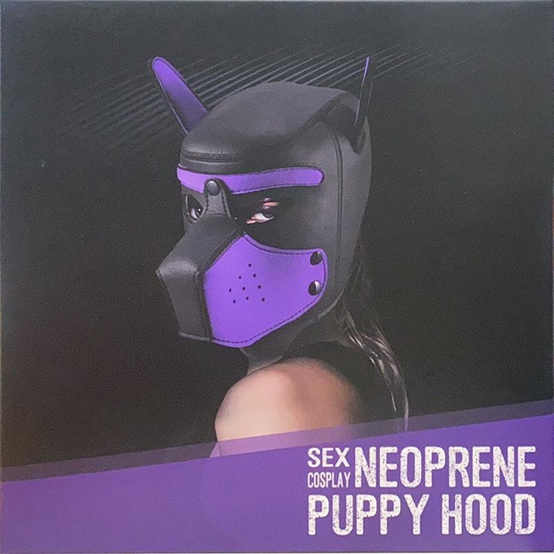 Puppy Play Mask Purple - Naughty by Nature Adult Store