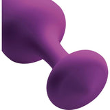 Purple Pleasures 3 Pc Silicone Anal Plugs - Naughty by Nature Adult Store