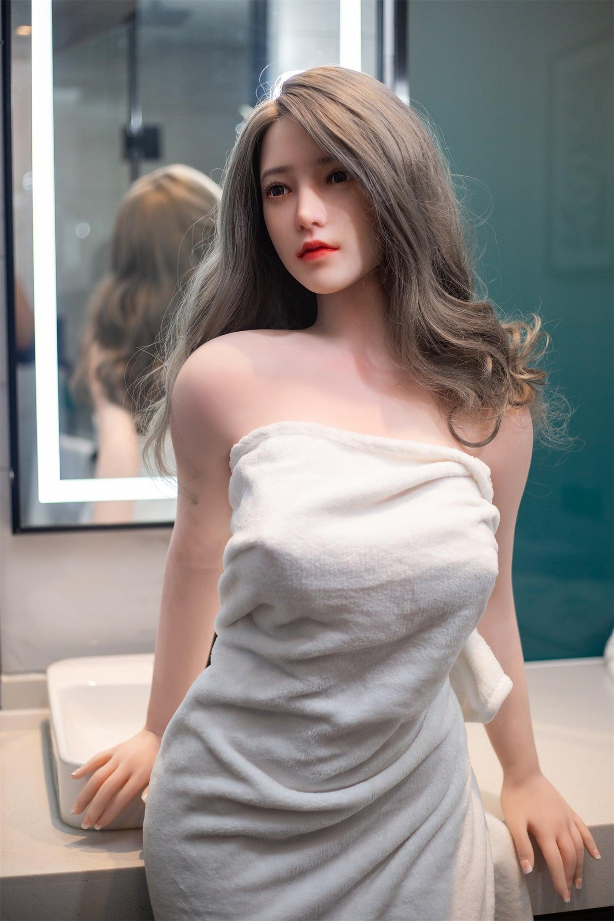 Qiang Qiang Qita Sex Doll TPE 170cm Body + Silicone Head - Sex doll