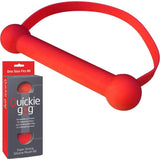 Quickie Gag Mouth Bit Red - Adult Toys