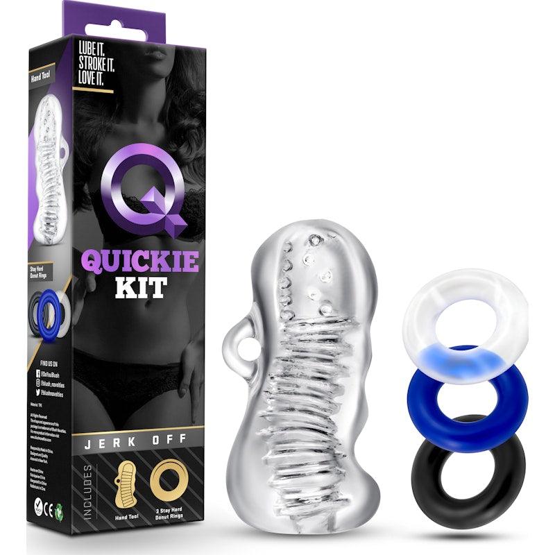 Quickie Kit Jerk Off Clear - Naughty by Nature Adult Store