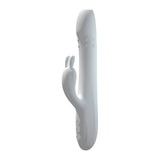 Rabbit Pro Thrusting Vibrator White - Adult Toys