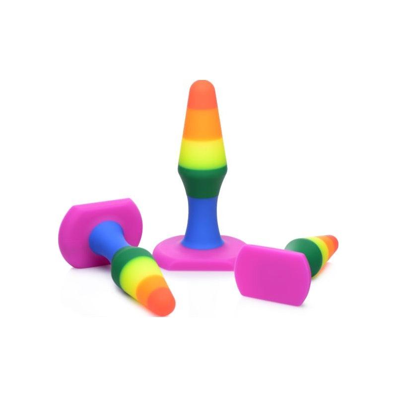 Rainbow Ready Anal Trainer Set - Naughty by Nature Adult Store