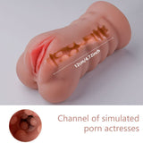 Ramar Realistic Vibrating Anal Vaginal Masturbator - Adult Toys