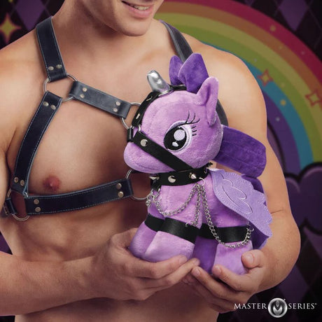Raven Plum Bondage Pony - Adult Toys