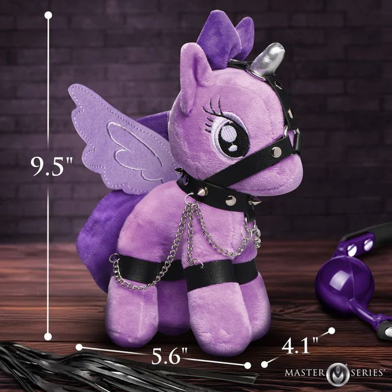 Raven Plum Bondage Pony - Adult Toys