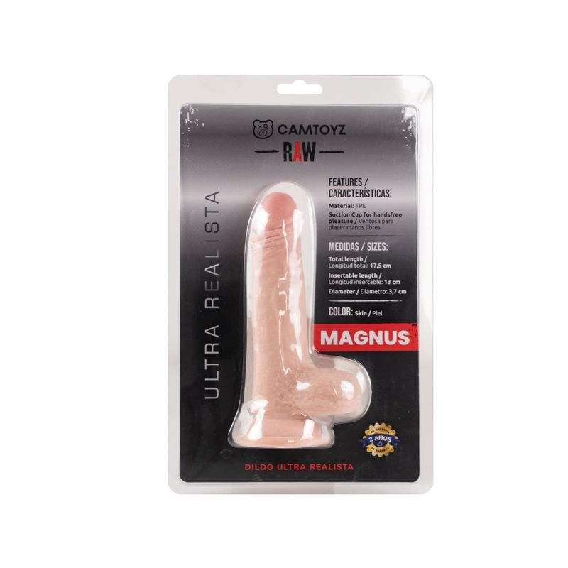Raw Ultra Realistic Dildo Magnus - Adult Toys