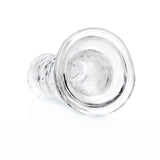REALROCK 15.5 cm Straight Dildo - Clear - DONGS