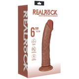 REALROCK 15cm Vibrating Cock - Tan - DONGS