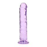 REALROCK 18 cm Straight Dildo - Purple 18 cm (7'') Dong - DONGS