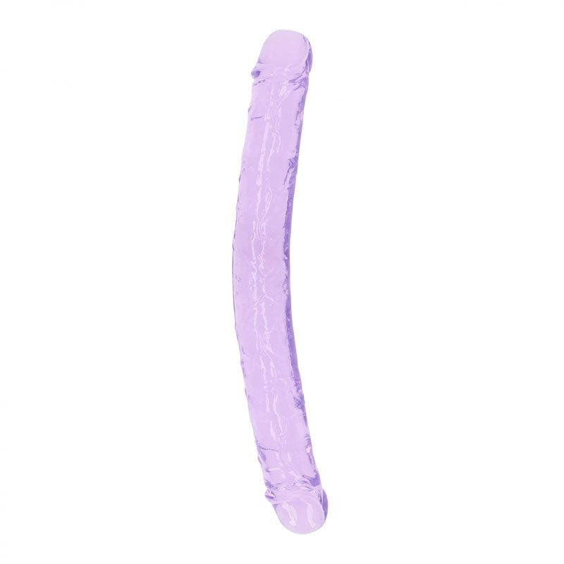 REALROCK 34 cm Double Dong - Purple - Purple 34 cm (14'') Double Dong - DONGS