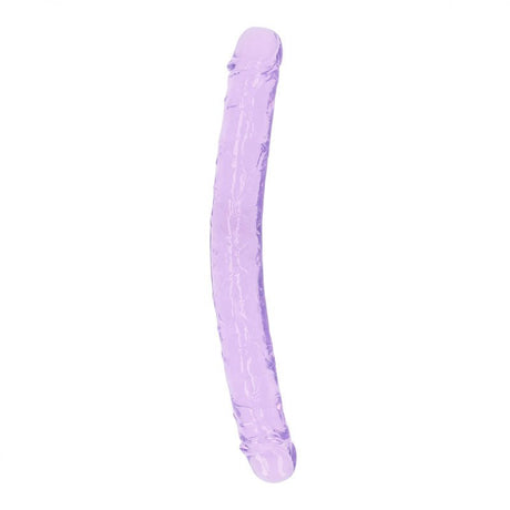 REALROCK 34 cm Double Dong - Purple - Purple 34 cm (14'') Double Dong - DONGS