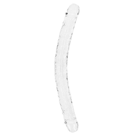 REALROCK 45 cm Double Dong - Clear - Clear 45 cm (18'') Double Dong - DONGS