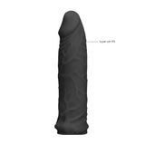 REALROCK 6 Inch Realistic Penis Sleeve 15.2cm Extension Sleeve - SLEEVES