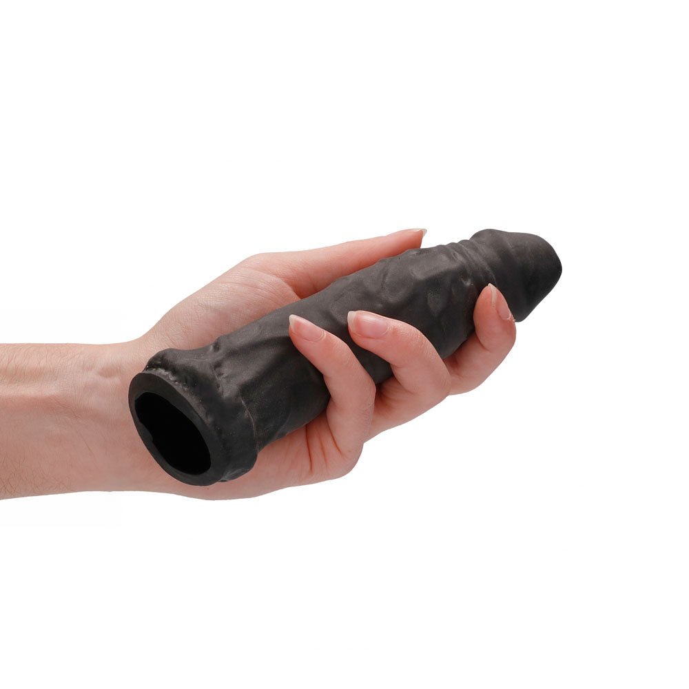 REALROCK 6 Inch Realistic Penis Sleeve 15.2cm Extension Sleeve - SLEEVES