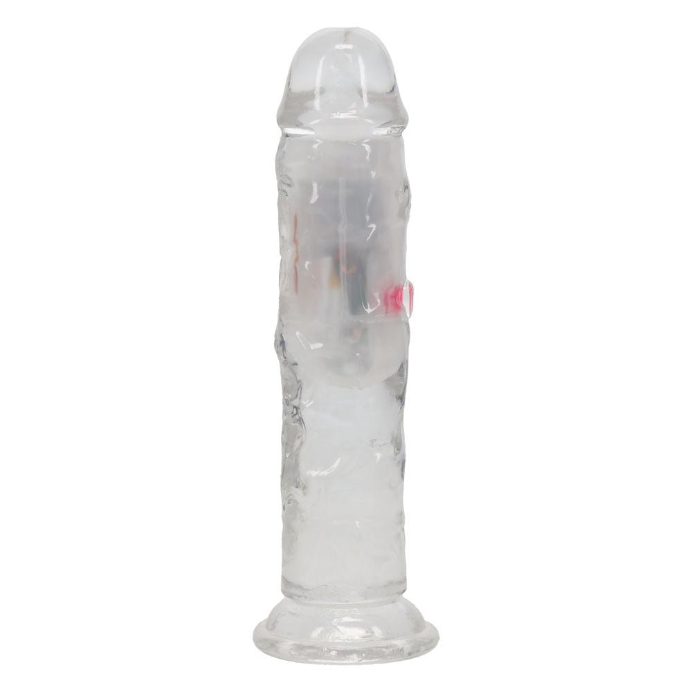 REALROCK 6'' No Balls Wireless Rechargeable LED Vibrating Dong - DONGS