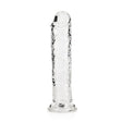 RealRock 7 Inch Straight Clear Dildo with Suction Cup – Shots Toys - DONGS