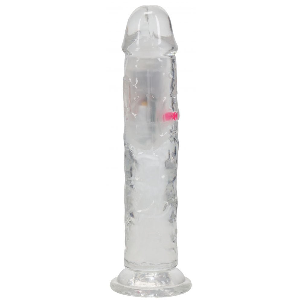 REALROCK 7'' No Balls Wireless Rechargeable LED Vibrating Dong - DONGS