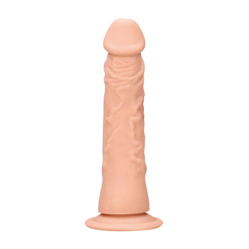 REALROCK 7" Realistic Dildo – Flesh TPE Suction Cup Dong by Shots Toys - DONGS