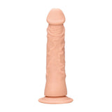 REALROCK 7" Realistic Dildo – Flesh TPE Suction Cup Dong by Shots Toys - DONGS