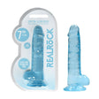 REALROCK 7'' Realistic Dildo With Balls - Blue 17.8 cm Dong - DONGS