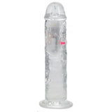 REALROCK 8'' No Balls Wireless Rechargeable LED Vibrating Dong - DONGS