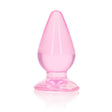 REALROCK 9 cm Anal Plug - Pink - Pink 9 cm (3.5'') Butt Plug - Anal Toys