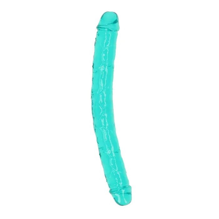 RealRock Double Dong Turquoise Sex Toy 14inch - DONGS