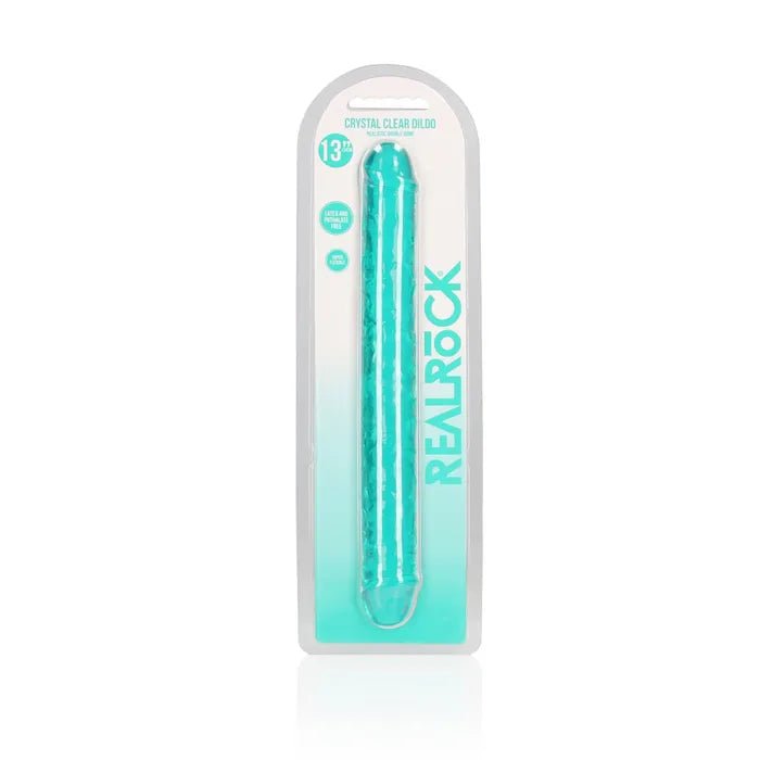 RealRock Double Dong Turquoise Sex Toy 14inch - DONGS