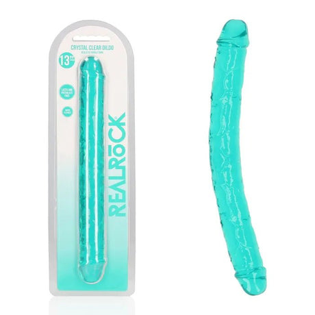 RealRock Double Dong Turquoise Sex Toy 14inch - DONGS