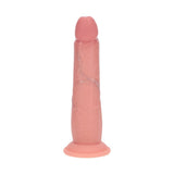 Realrock Dual Density Silicone Dildo 8 Inch Sliding Skin Flesh - DONGS