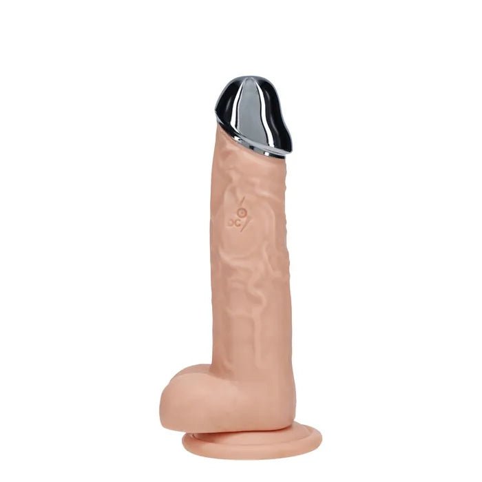RealRock Metal Head 6 Inch Dildo With Wireless Remote - DONGS