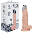 RealRock Metal Head 6 Inch Dildo With Wireless Remote - DONGS