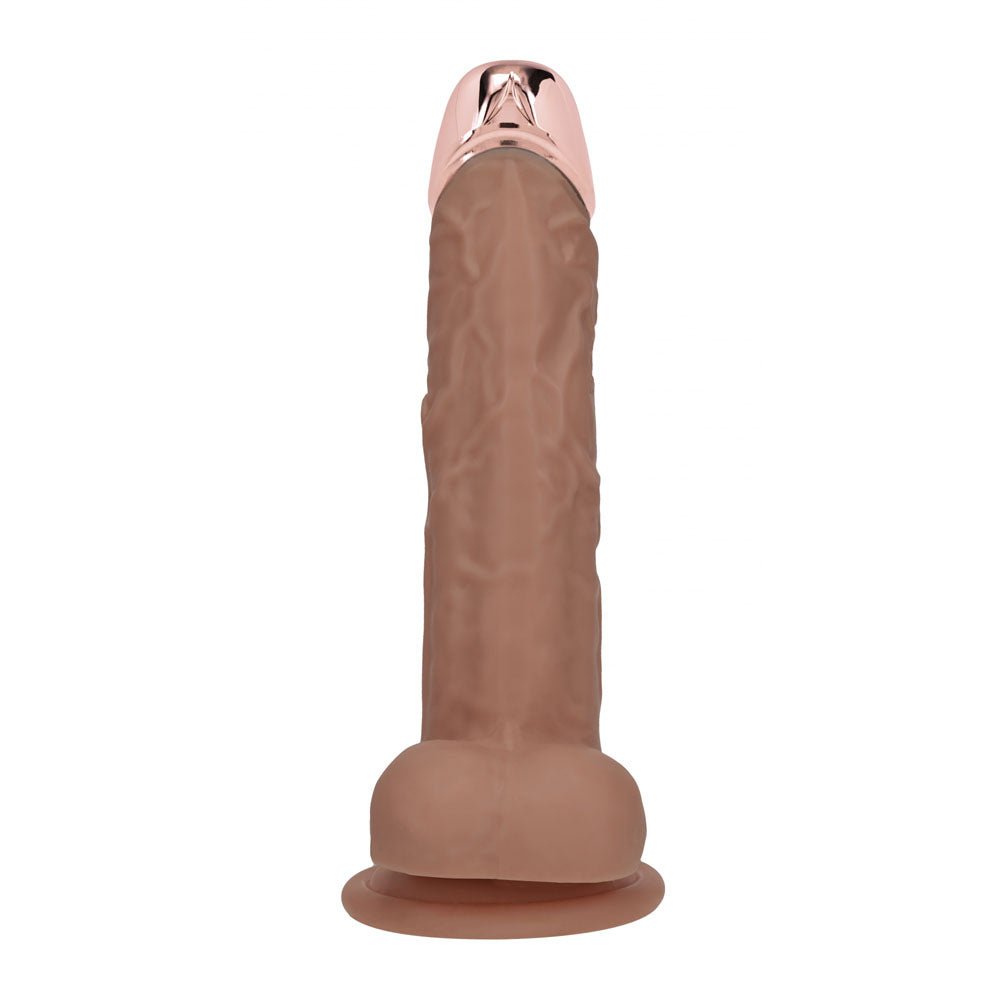 REALROCK Metal Head 8'' Rechargeable Dildo - Wireless Remote - DONGS