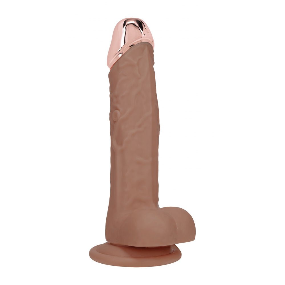 REALROCK Metal Head 8'' Rechargeable Dildo - Wireless Remote - DONGS