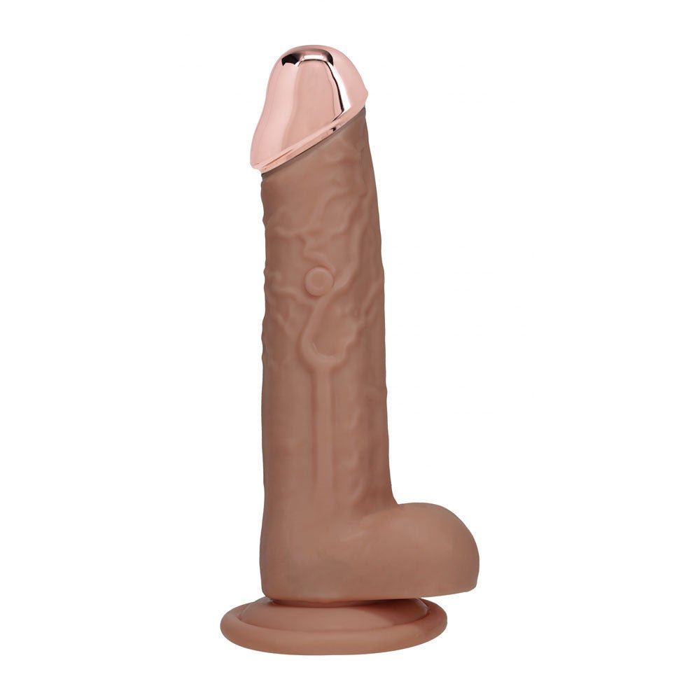 REALROCK Metal Head 8'' Rechargeable Dildo - Wireless Remote - DONGS