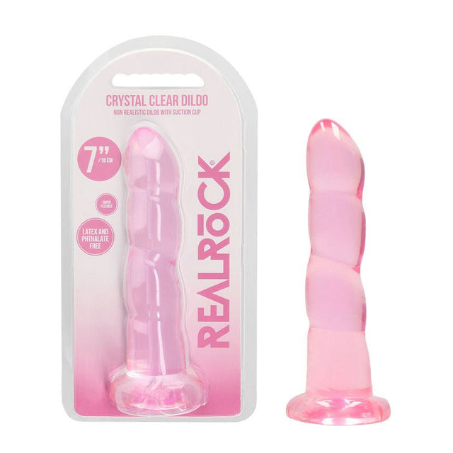 RealRock Non Realistic Dildo With Suction Cup For Beginners - DONGS