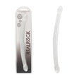RealRock Non Realistic Double Dong 17 Inch Clear Sex Toy - DONGS