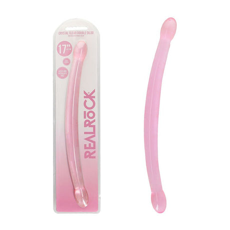 RealRock Non Realistic Double Dong 17 Inches Pink 42 Centimeters - DONGS
