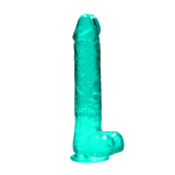 REALROCK Realistic Dildo With Balls 9IN - DONGS