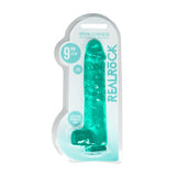 REALROCK Realistic Dildo With Balls 9IN - DONGS