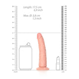 REALROCK Realistic Slim Dildo without Balls - 15.5 cm - Flesh 15.5 cm (6'') Dong - DONGS