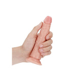 REALROCK Realistic Slim Dildo without Balls - 15.5 cm - Flesh 15.5 cm (6'') Dong - DONGS