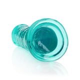 RealRock Straight Dildo Turquoise 8 Inch Dong - DONGS
