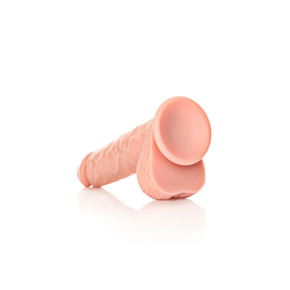 REALROCK Straight Realistic Dildo with Balls - 23 cm - DONGS