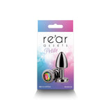 Rear Assets Petite - Gunmetal with Rainbow Gem - ANAL TOYS