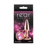Rear Assets Tapered - Small - Rose Gold - ANAL TOYS