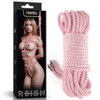 Rebellion Reign Silky Bondage Rope - Pink 10 metre length - BONDAGE - TOYS